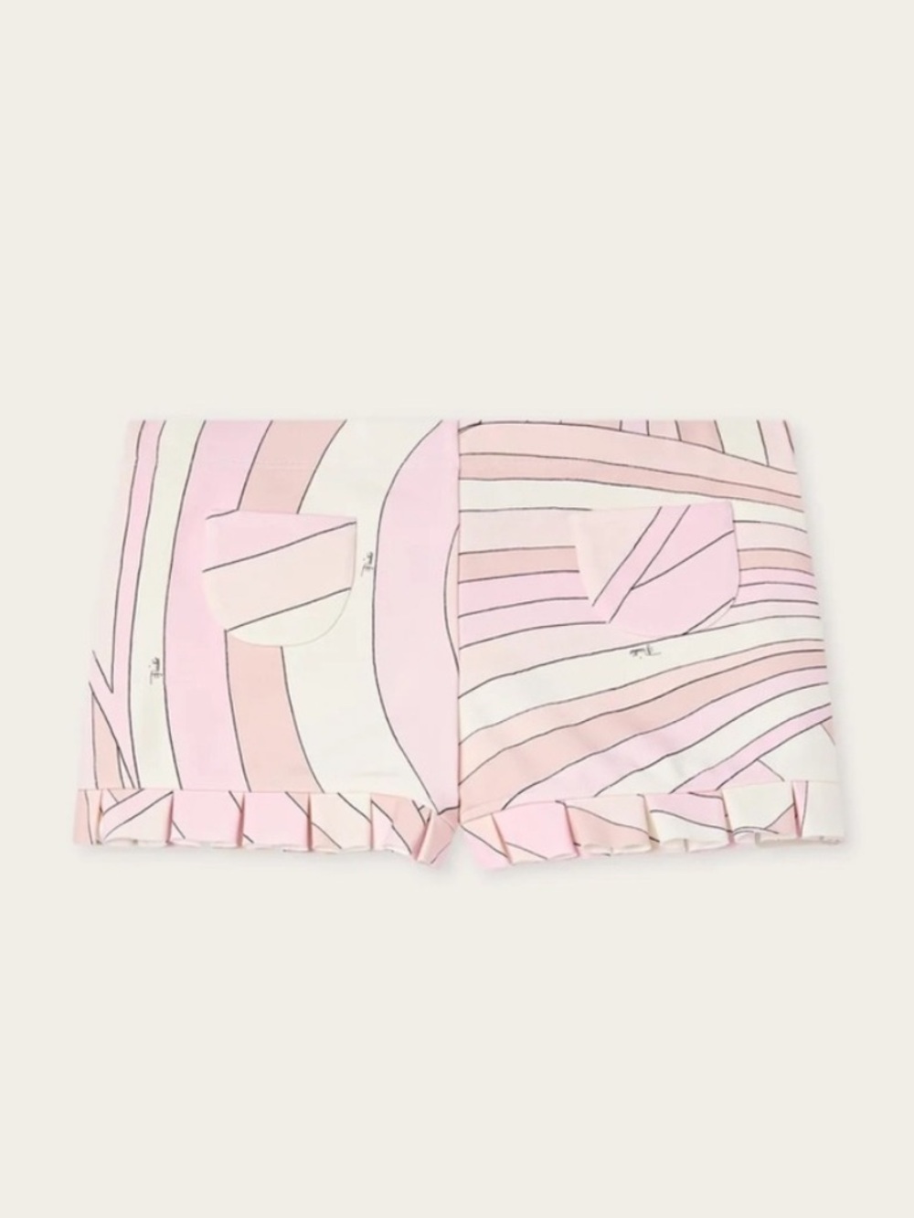 Pucci Iride Pink shorts